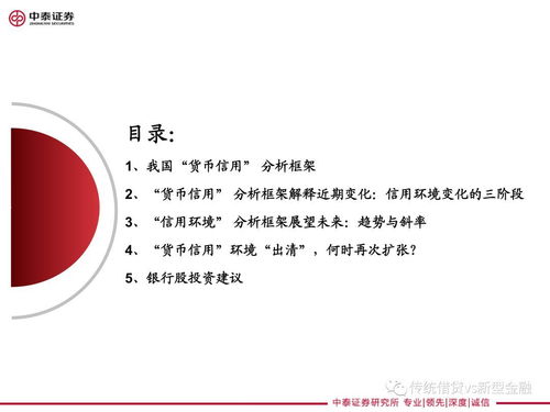 重磅 货币信用 分析框架 长趋势是收缩 何时扩张